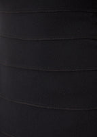 Asymmetric Dress in Black