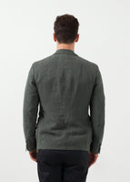 Five Button Cotton Blazer